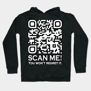 Scan Me You Won't Regret It QR President Trump Men Women Hoodie